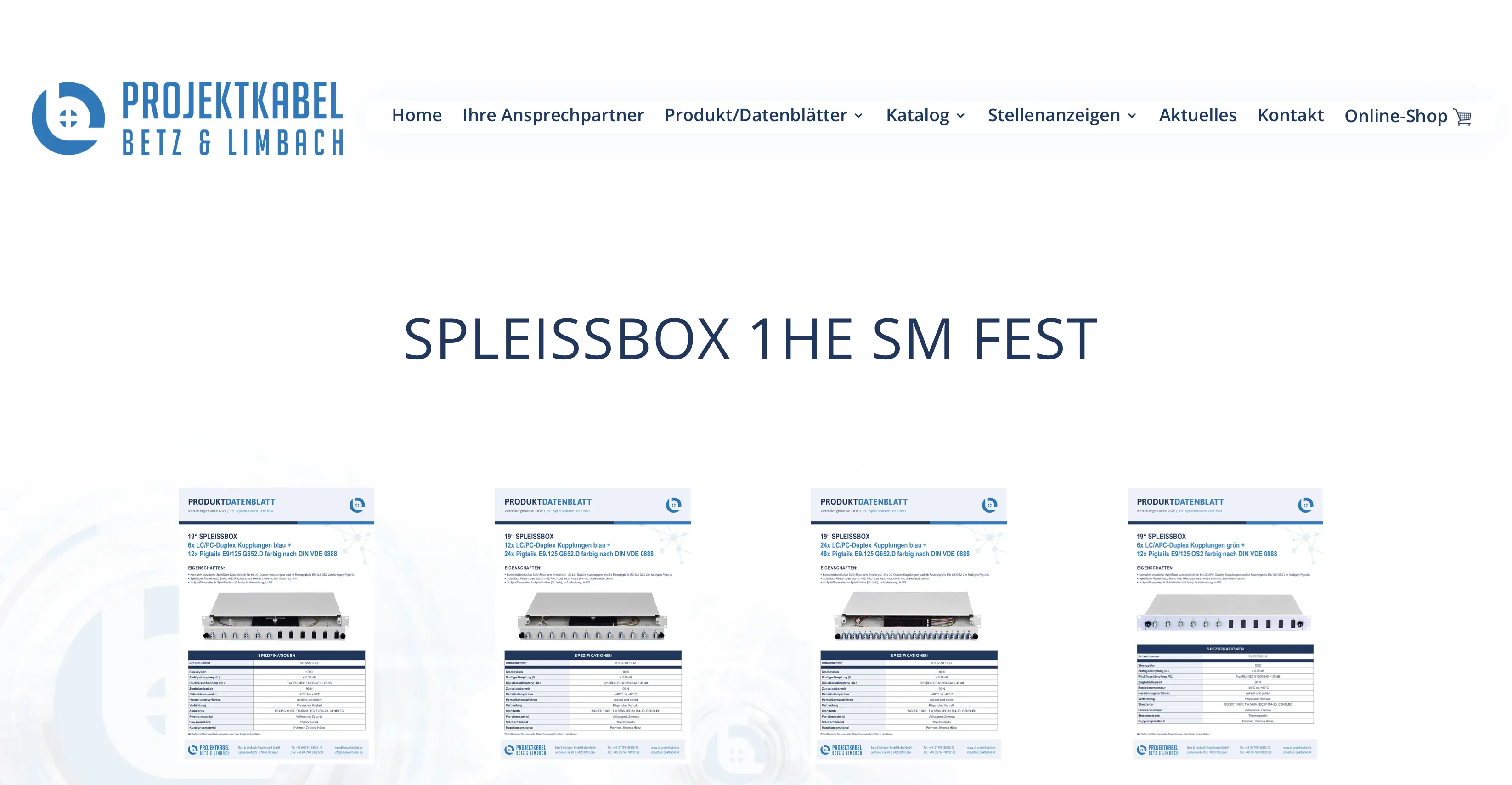 Spleißbox