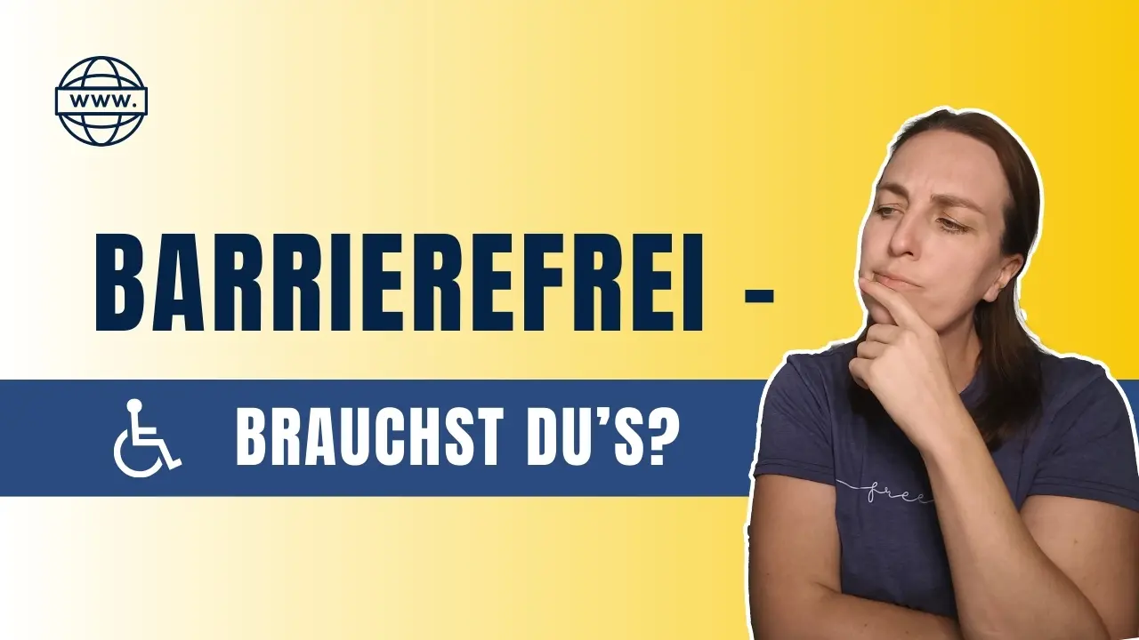 Barrierefreiheit - Brauchst du`s?
