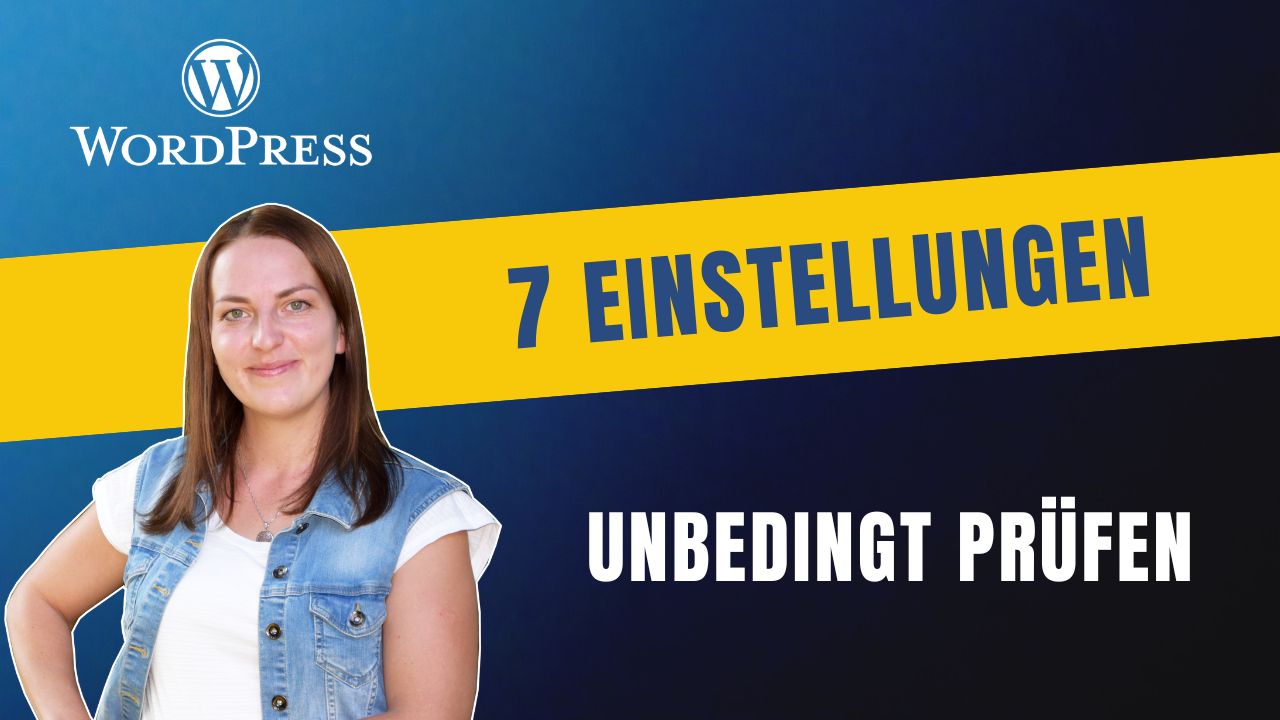 WordPress Einstellungen