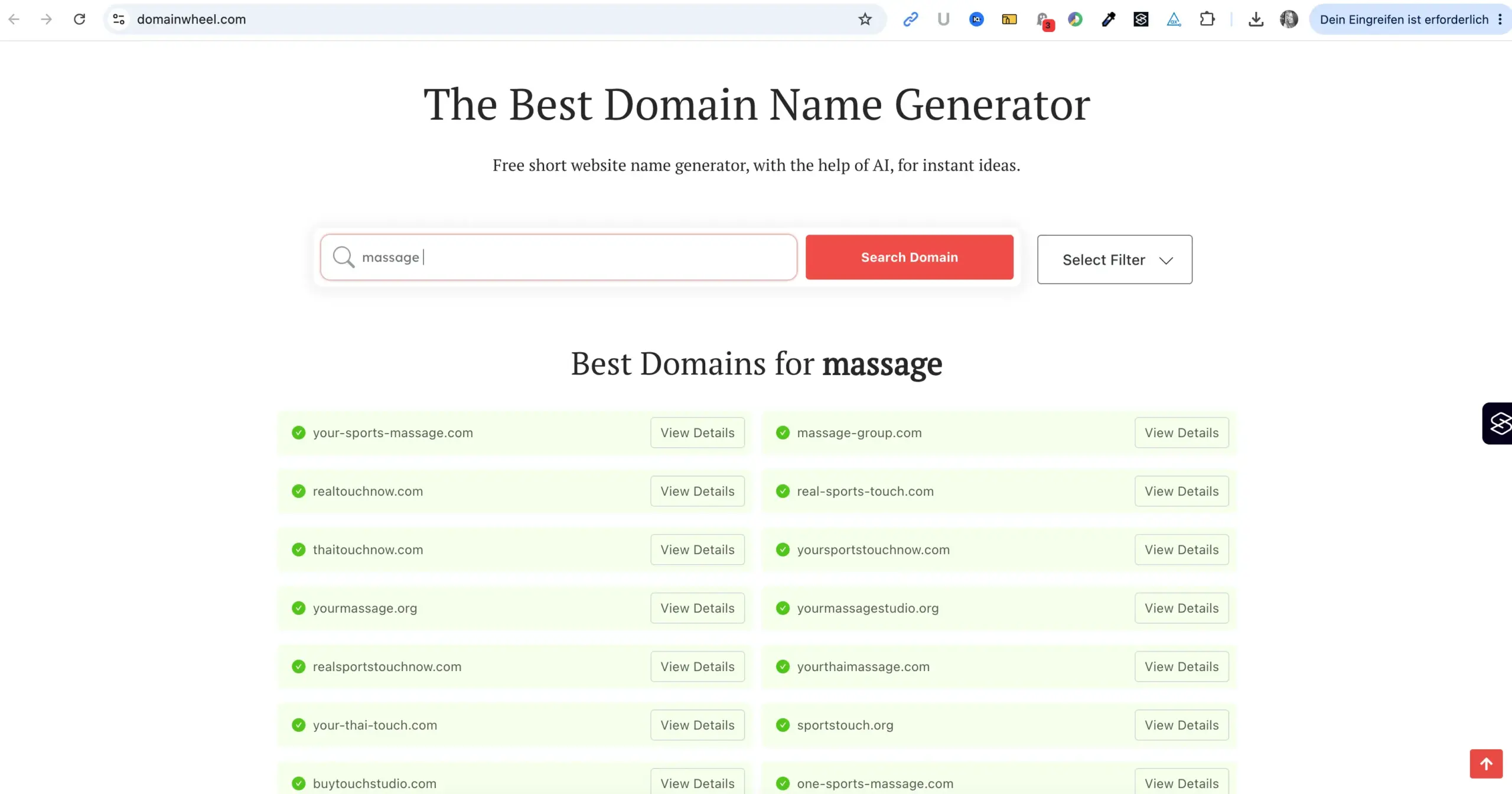 Domainwheel Domainwheel