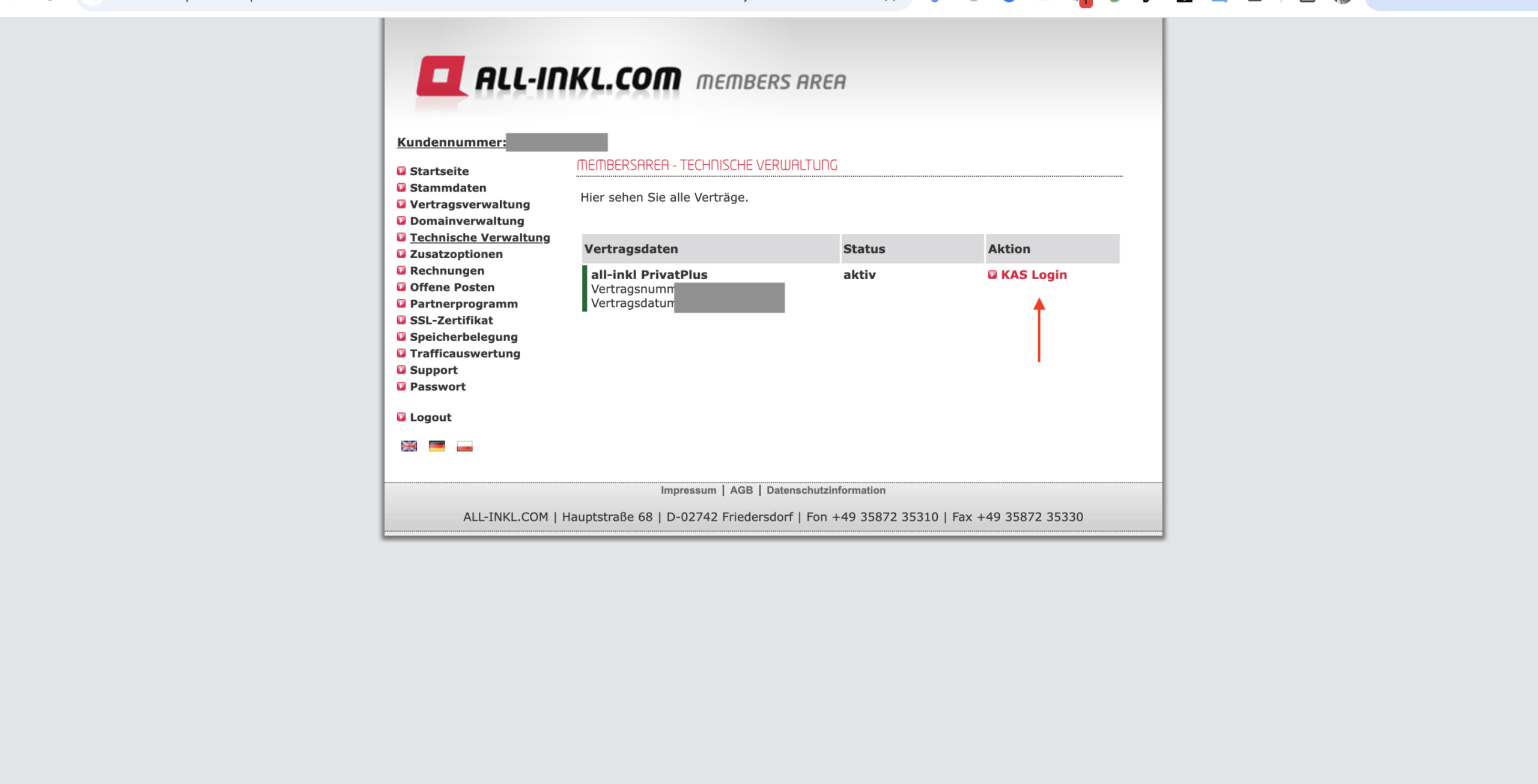 KAS Login