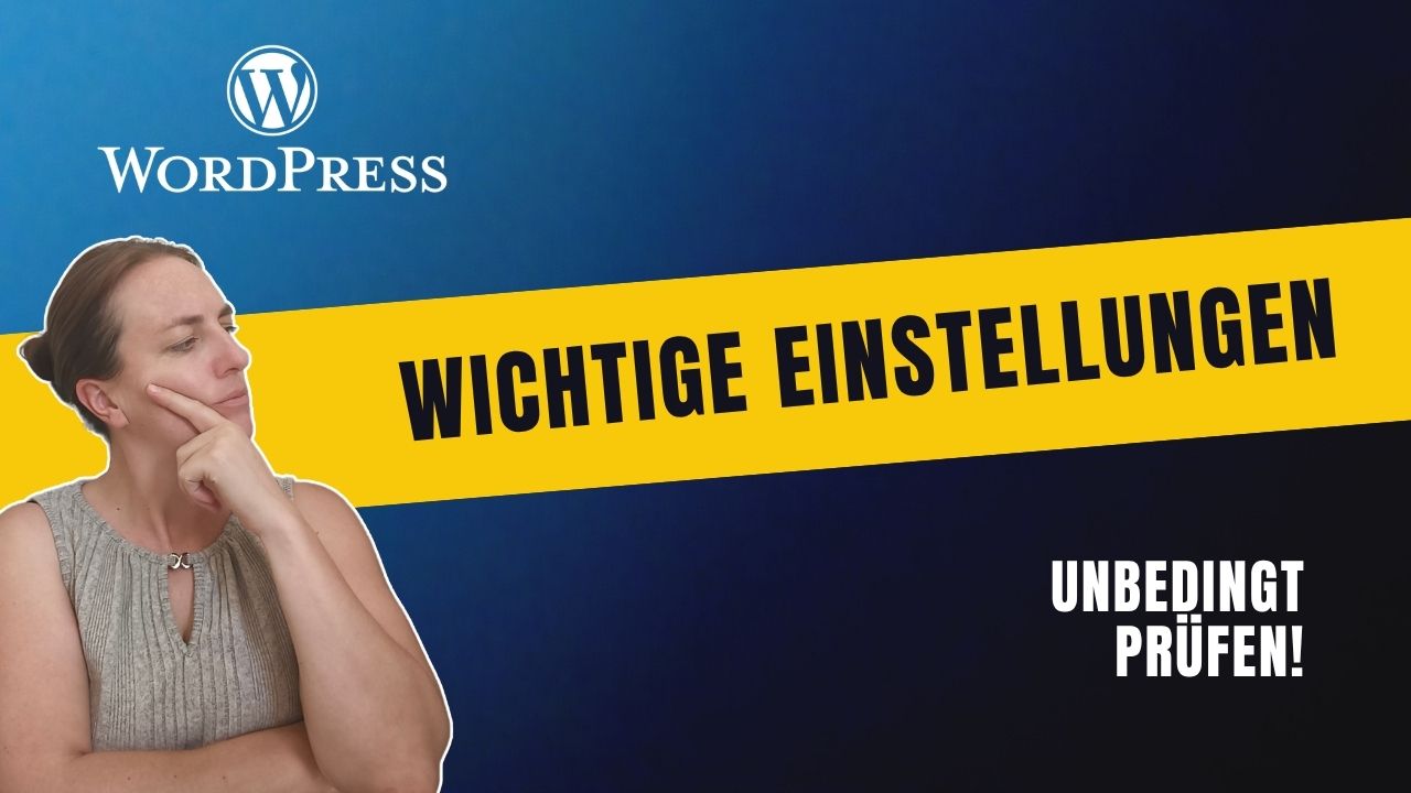 WordPress Einstellungen